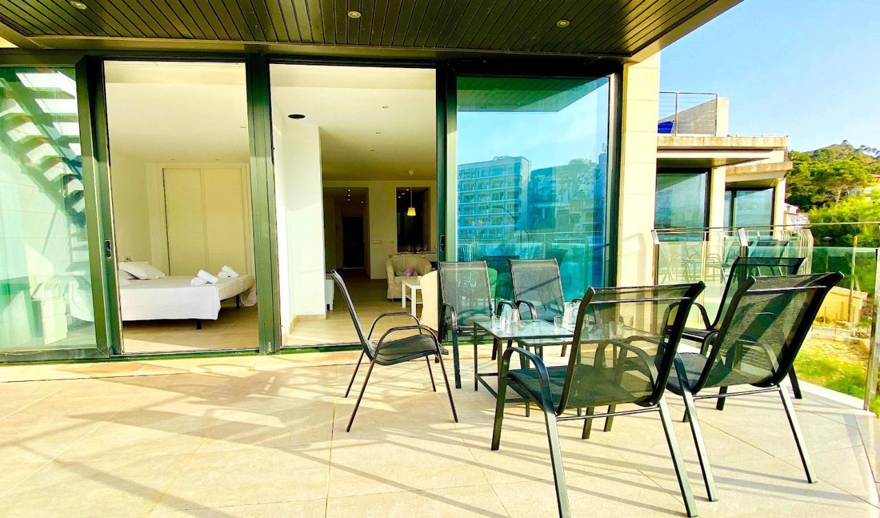 Mirador Blue - Penthouse Apartments With Roof Terrace Cala San Vicente  Bagian luar foto