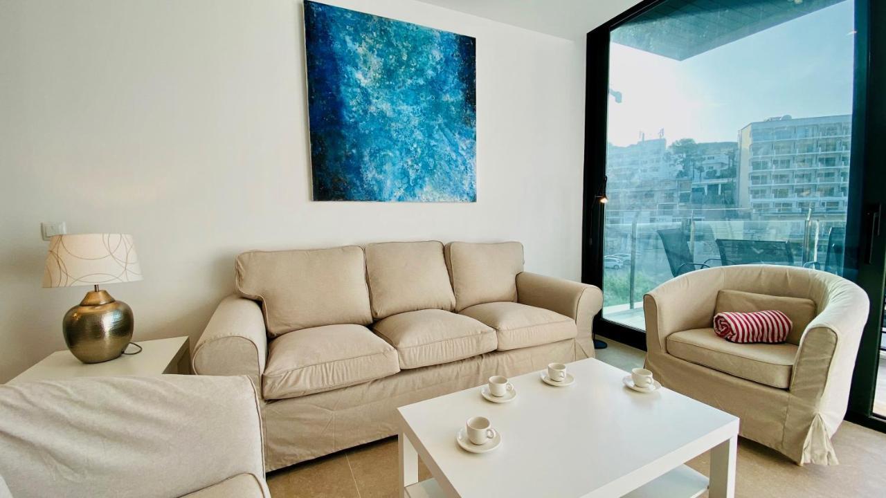 Mirador Blue - Penthouse Apartments With Roof Terrace Cala San Vicente  Bagian luar foto