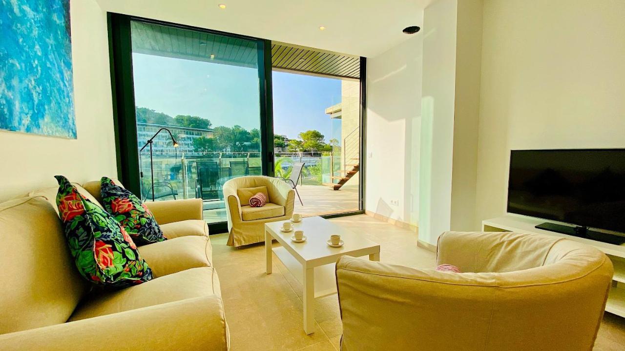 Mirador Blue - Penthouse Apartments With Roof Terrace Cala San Vicente  Bagian luar foto