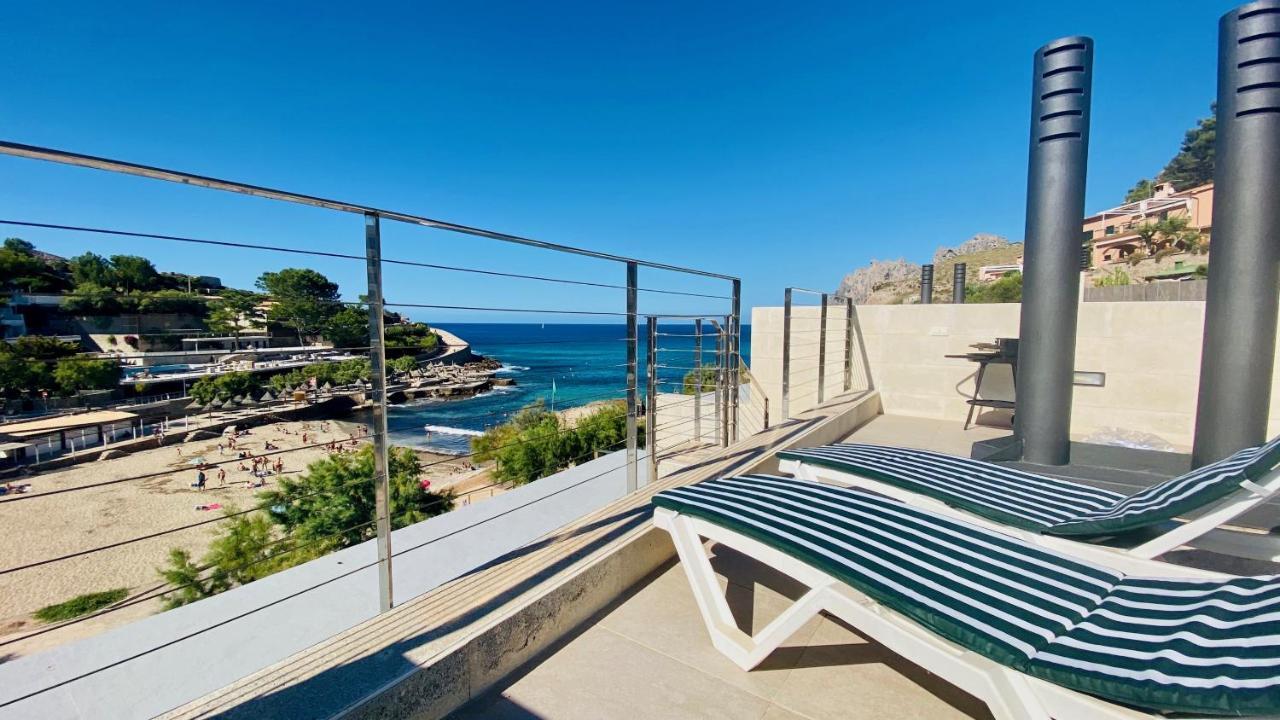 Mirador Blue - Penthouse Apartments With Roof Terrace Cala San Vicente  Bagian luar foto