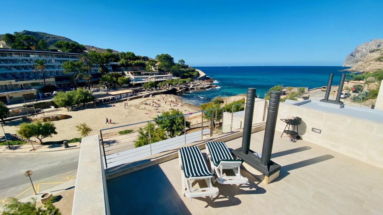 Mirador Blue - Penthouse Apartments With Roof Terrace Cala San Vicente  Bagian luar foto